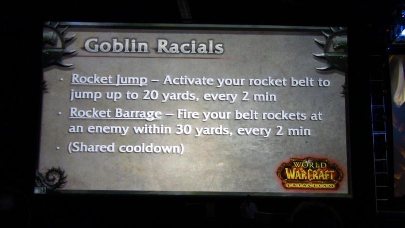 Goblin Racials